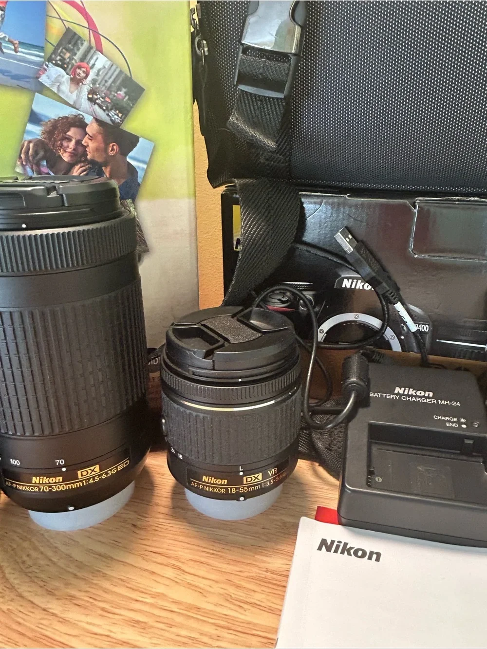 Nikon DSLR Camera Kit in Black D3400